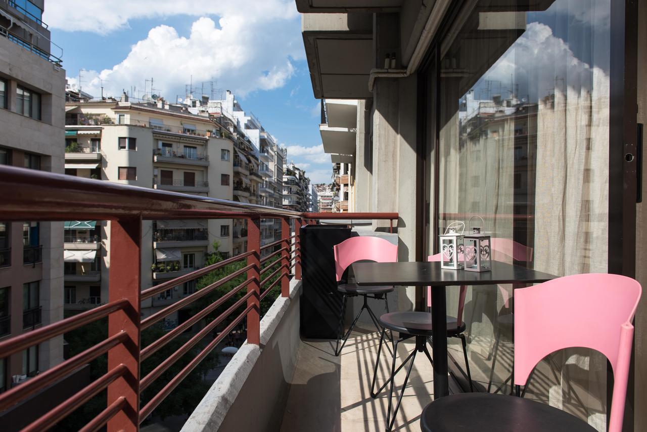 Fabulous Sea View Apartment Thessaloníki Exteriör bild